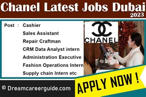 chanel job openings|chanel job offers.